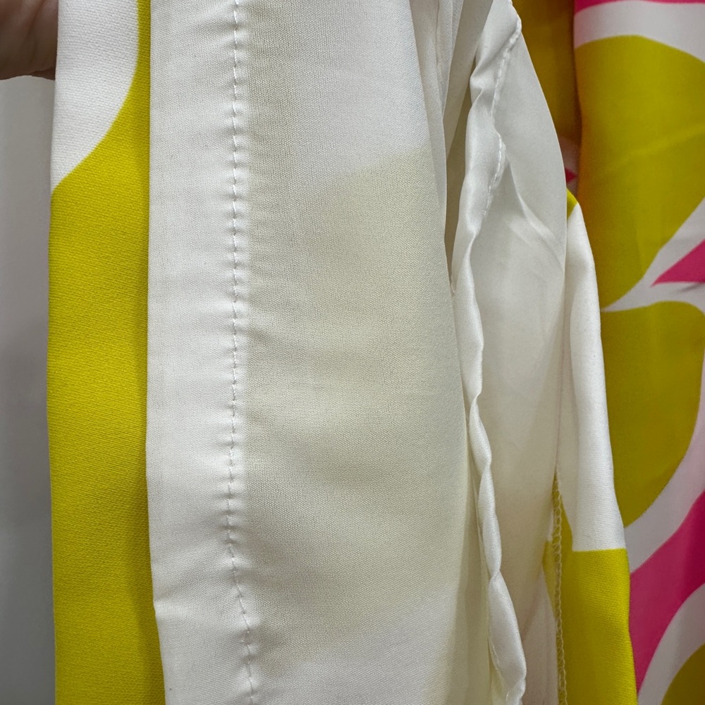 Trina Turk Pink and Cream Pants - Picture 13 of 13